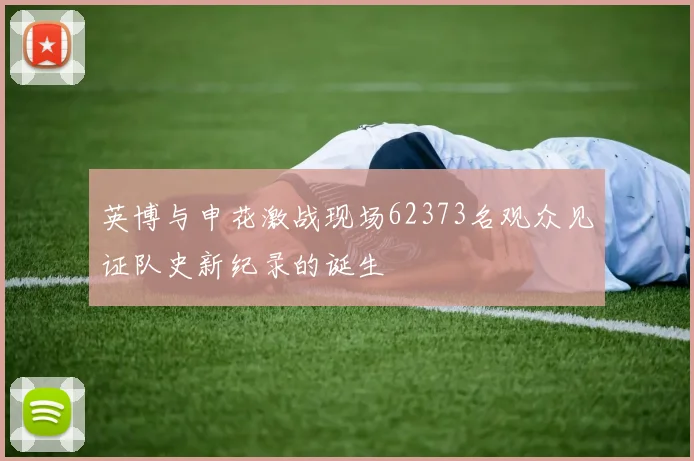 英博与申花激战现场62373名观众见证队史新纪录的诞生